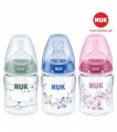 Bình Sữa Nuk Premium Choice+ Nhựa PA Cổ Rộng Núm Ti S1-M