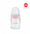 Bình Sữa Nuk Premium Choice+ Thuỷ Tinh Cổ Rộng Núm Ti S1-M