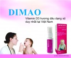 Dimao Vitamin D3 400 IU Dạng Xịt - Cho Trẻ Thêm Cao
