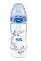 Bình Sữa Nuk Premium Choice+ Nhựa PA Cổ Rộng Núm Ti S1-M 300ml