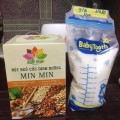 Bột Ngũ Cốc Lợi Sữa Min Min 18 Loại Hạt 500g