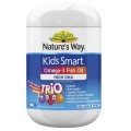 Viên Nhai Dầu Cá Cho Bé Nature's Way Kids Smart Omega 3 High DHA