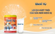 Weki IQ - Sữa Non Hỗ Trợ Phát Triển Trí Não Cho Trẻ Từ 3 Tuổi