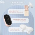 Máy Hút Sữa Điện Đôi 5 Cấp Độ Massage Fatzbaby Chorus 2 Plus FB1184MX