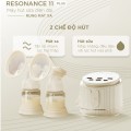 Máy Hút Sữa Điện Đôi Rung Massage Fatzbaby Resonance 11 Plus FB1230BT