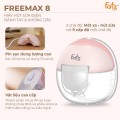 Máy Hút Sữa Rảnh Tay Không Dây FatzBaby Freemax 8 FB1218TP