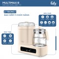 Máy Tiệt Trùng Sấy Khô, Đun Nước Fatzbaby Multimax 8 FB9022BK