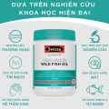 Viên Dầu Cá Úc Swisse Ultiboost Odourless Wild Fish Oil 1000mg