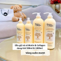 Bộ Dầu Gội Xả Dưỡng Tóc Suôn Mượt Biotin & Collagen Vàng