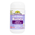 (Hàng Công Ty) Calcium + Vitamin D3 Bursts Nature's Way Kids Smart Cho Bé