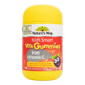 (Hàng Công Ty) Kẹo Dẻo Nature's Way Vita Gummies Iron + Vitamin C