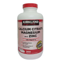 (Hàng Công Ty) Viên Uống Kirkland Calcium Citrate Magnesium And Zinc 500mg