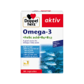 (Hàng Công Ty) Viên Uống Doppelherz Omega-3 + Folic Acid + B6 + B12