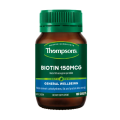 Viên Uống Thompson's Biotin 150mcg Hỗ Trợ Mọc Tóc