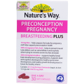 (Hàng Công Ty)  Vitamin Bầu Nature's Way PreConception Pregnancy Breastfeeding Plus