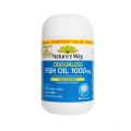 (Hàng Công Ty) Viên Dầu Cá Không Mùi Nature's Way Odourless Fish Oil 1000mg
