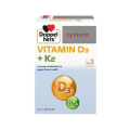 (Hàng Công Ty) Viên Uống Bổ Sung Vitamin D3 + K2 Doppelherz Của Đức