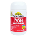(Hàng Công Ty) Viên Uống Nature's Way High Strength Iron + Vitamin C & B12