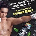 (Hàng Công Ty) Sữa Tắm Nam Than Hoạt Tính Kose Men's Softymo Body Charcoal