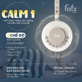 (Hàng Nhập Khẩu) Máy Phát Tiếng Ồn Trắng Có Đèn Ngủ Cho Bé Fatzbaby Calm 1