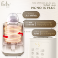 (Hàng Nhập Khẩu) Máy Hâm Sữa Và Lắc Sữa Thông Minh Fatzbaby Mono 16 Plus FB3067SJ