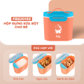 (Hàng Nhập Khẩu) Hộp Đựng Sữa Bột, Đồ Ăn Dặm Cho Bé Fatzbaby FB8201SS