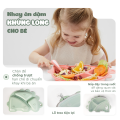 (Hàng Nhập Khẩu) Khay Ăn Dặm Cho Bé Fatzbaby FB8301SS Hình Khủng Long