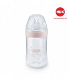 Bình Sữa Nuk Nature Sense Nhựa PP Cổ Rộng Núm Ti S2