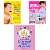 Sách combo thai giáo và chăm sóc sức khỏe cho bé dành cho bố mẹ