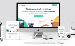 Bùng nổ doanh số bán hàng online với giải pháp thiết kế website tại Shopbay.vn