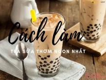 Cách làm trà sữa thơm ngon, hấp dẫn như ngoài hàng cho bé