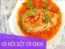 Cách làm món cá hồi sốt cà chua ngon, đậm vị, không tanh