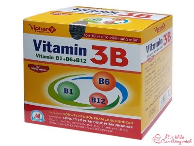 [Tư vấn] Vitamin 3B là thuốc gì? Vitamin 3B có tác dụng gì?