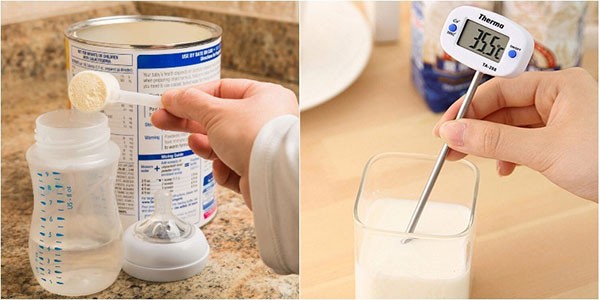 Pha sữa công thức đúng cách cho trẻ sơ sinh như thế nào là chuẩn?