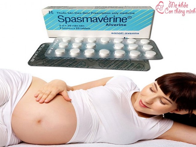 Giải đáp: Thuốc Spasmaverine 60mg dùng cho bà bầu được không?