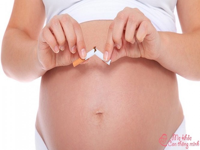 Tác hại đáng sợ của thuốc lá gây ra cho bà bầu và thai nhi