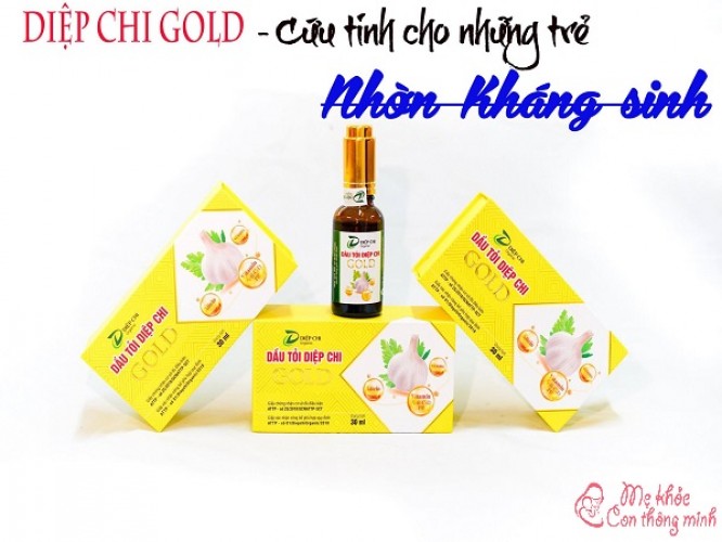 Dầu tỏi Diệp Chi có tốt không? Bí quyết nuôi con không dùng kháng sinh