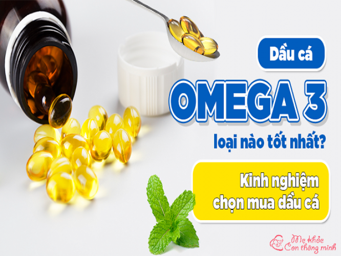 Omega 3 loại nào tốt nhất? Top 5 dầu cá Omega 3 nên dùng