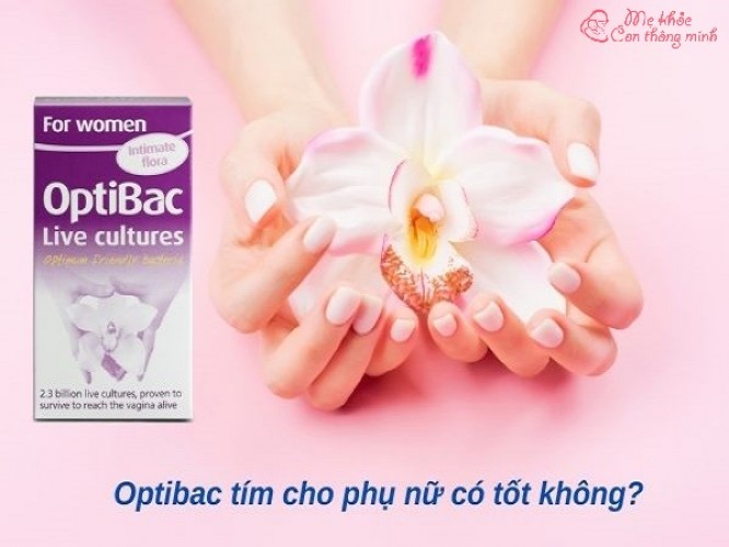 Review Optibac tím có tốt không? Chị em có nên dùng không?