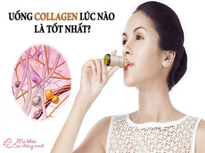 Uống collagen lúc nào tốt nhất? Bao nhiêu tuổi nên uống collagen?