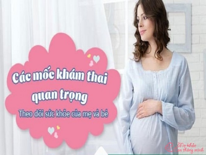 Các mốc khám thai quan trọng, mẹ bầu không được bỏ qua