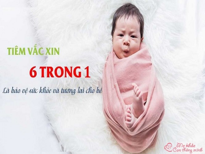 Những thông tin quan trọng khi đưa trẻ đi tiêm vacxin 6 trong 1