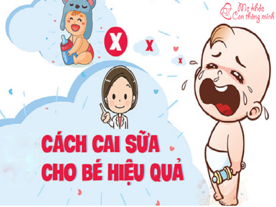 Cách cai sữa an toàn và nhanh nhất cho con khi mẹ mang bầu