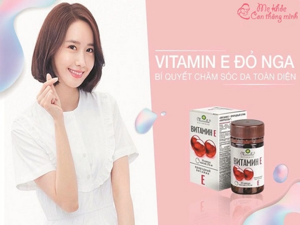 Vitamin E đỏ có tác dụng gì? Vitamin E đỏ của Nga có tốt không?