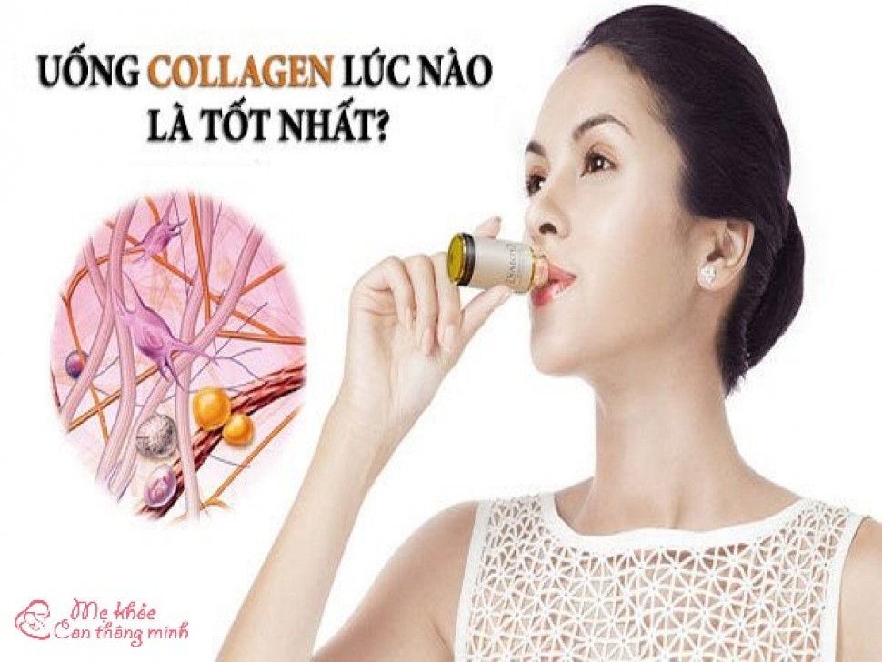 Uống collagen lúc nào tốt nhất? Bao nhiêu tuổi nên uống collagen?