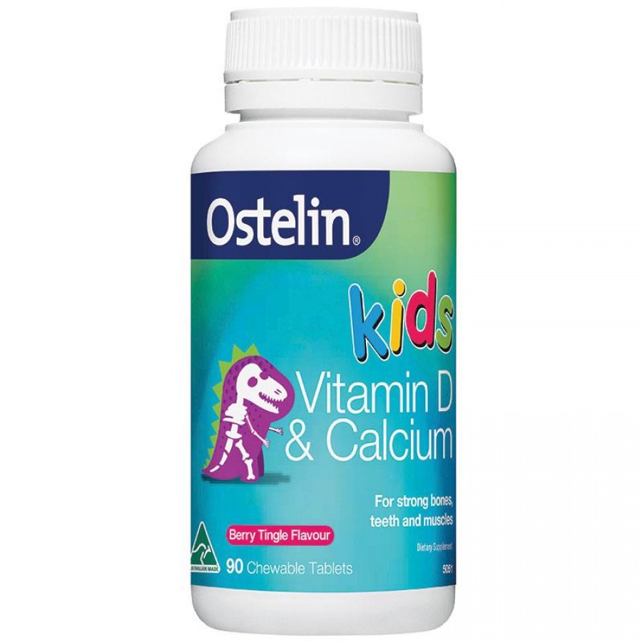 Vitamin D Và Calcium Ostelin Kids Của Úc Cho Bé 2 Đến 13 Tuổi