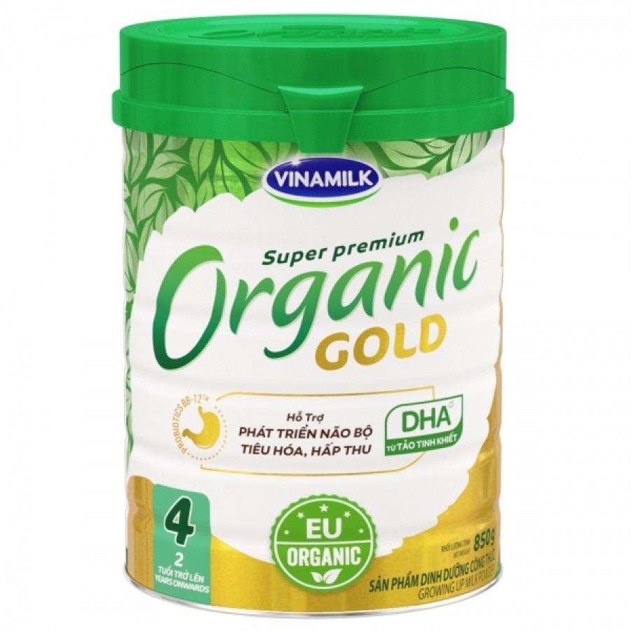 Sữa Vinamilk Organic Gold - Sữa Bột Trẻ Em Đạt Chuẩn Organic Châu Âu