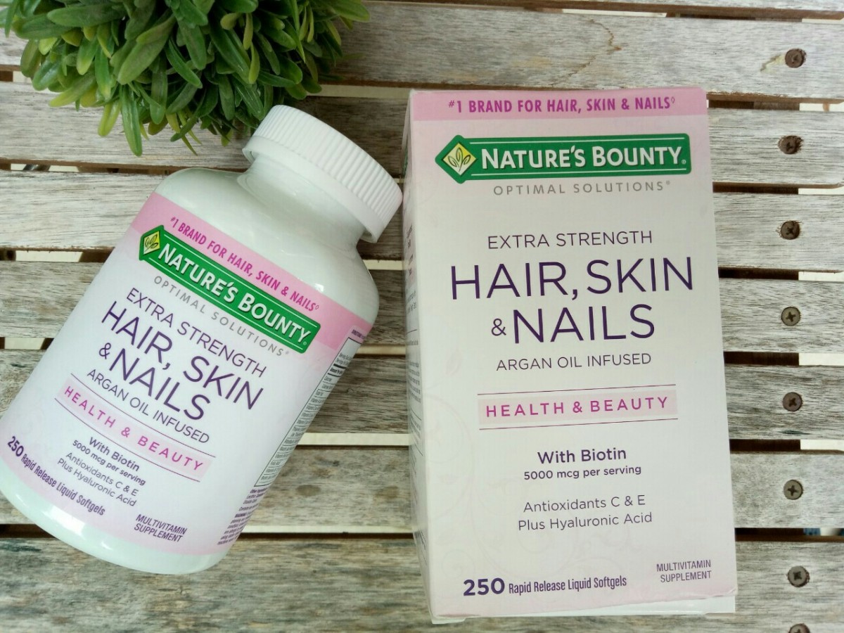 Hair Skin Nail Nature's Bounty – Viên Uống Đẹp Da, Tóc, Móng