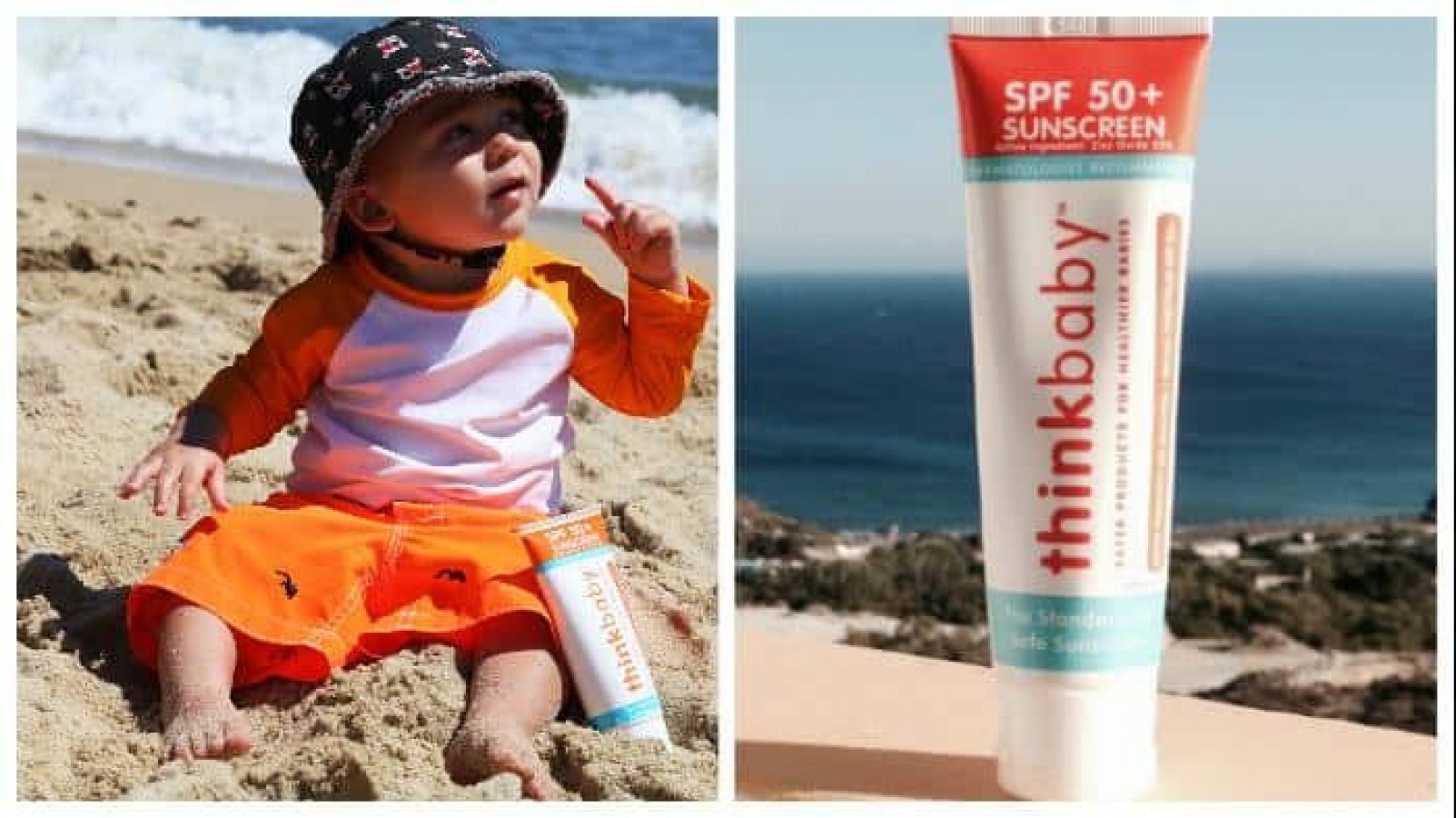 Kem Chống Nắng Cho Trẻ Em Thinkbaby Safe Sunscreen SPF 50