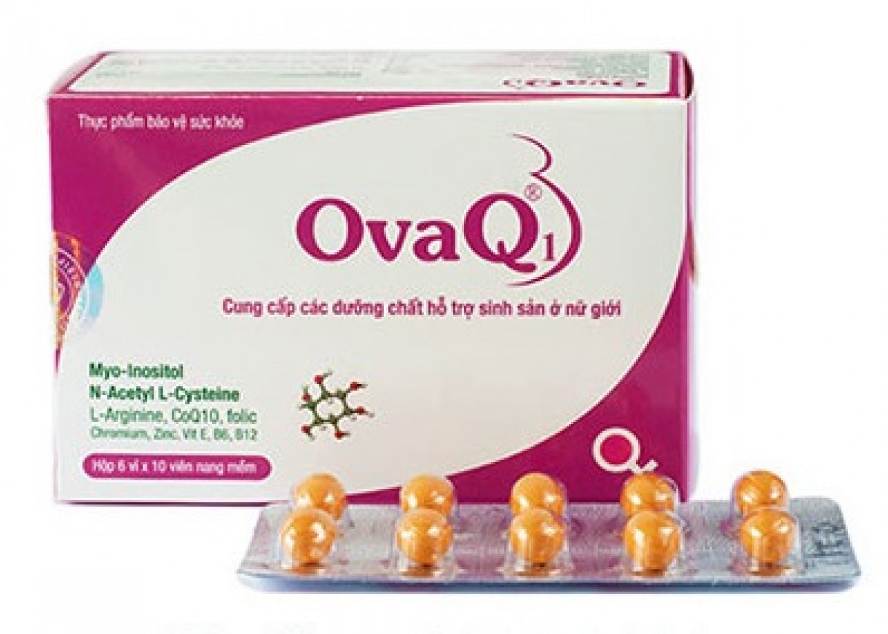 Ovaq1 Hỗ Trợ Khỏe Trứng Tăng Khả Năng Mang Thai Tự Nhiên